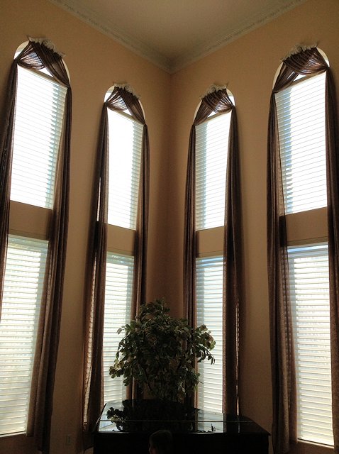 Hammock decor Silhouettes with Scarf Valance