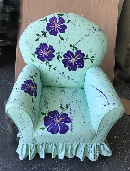 finished chair
